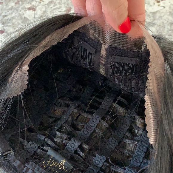 Dark dimensional brunette wig! main image 6